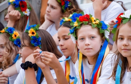 Sommarläger för barn från Ukraina